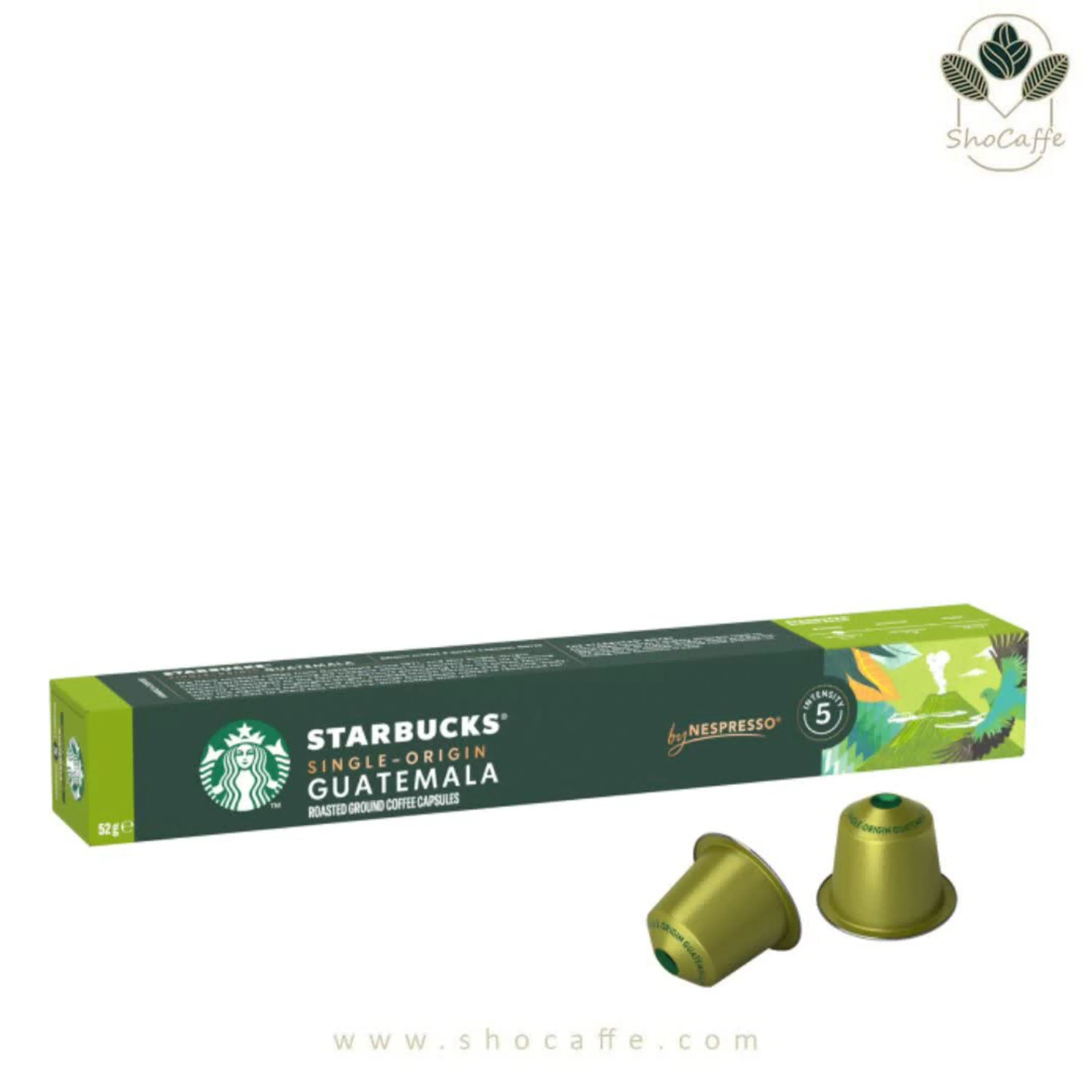 کپسول قهوه نسپرسو استارباکس مدل گواتمالا Starbucks® Single-Origin Guatemala